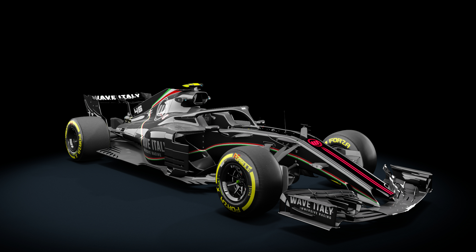 Formula Hybrid 2018, skin 46_wave_italy_carbon