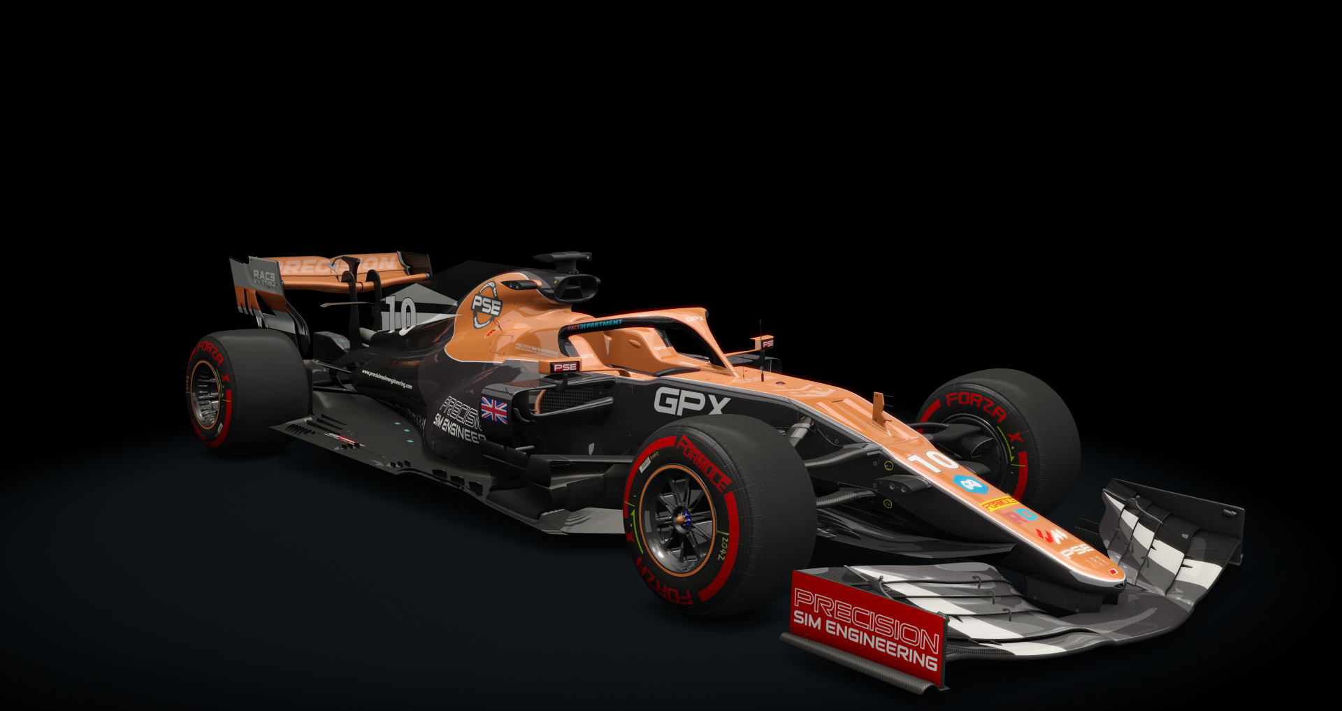 Formula Hybrid 2019, skin 10_pse_navy_orange_white