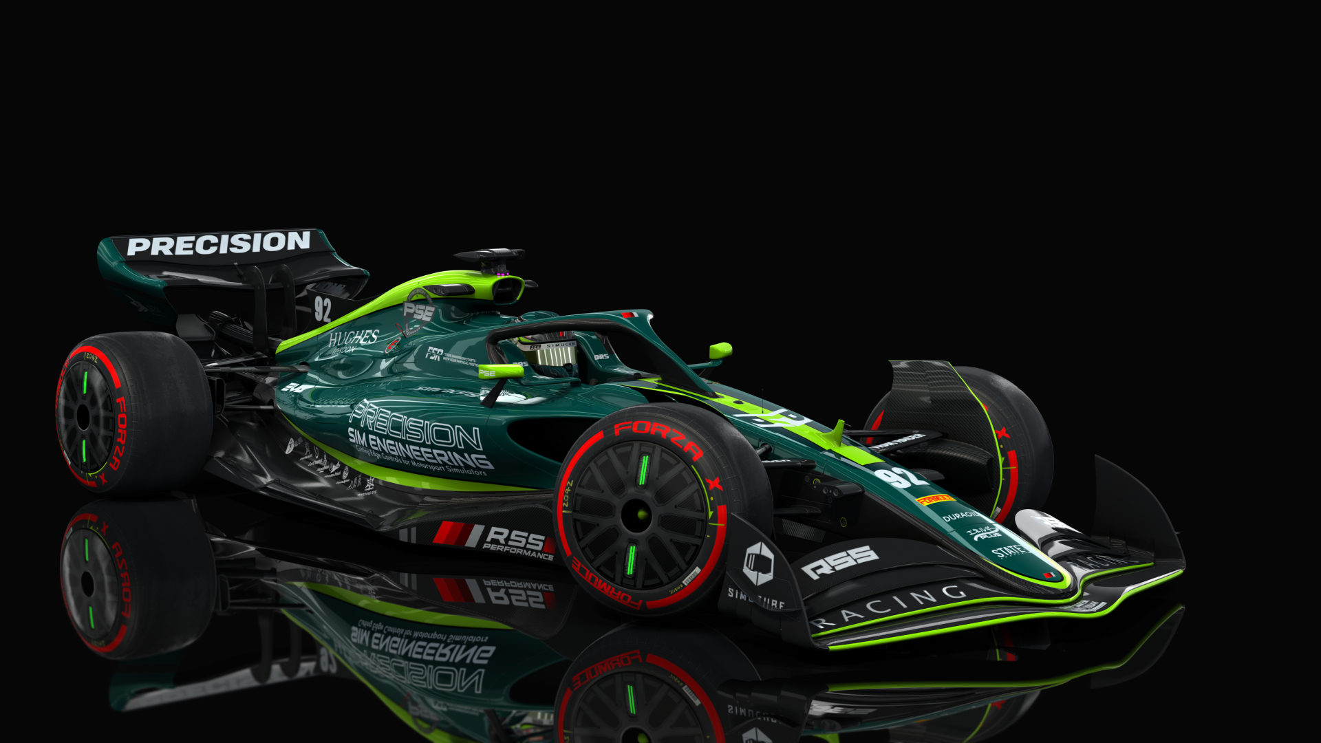 Formula Hybrid X 2022 EVO, skin 06_green_stone_92